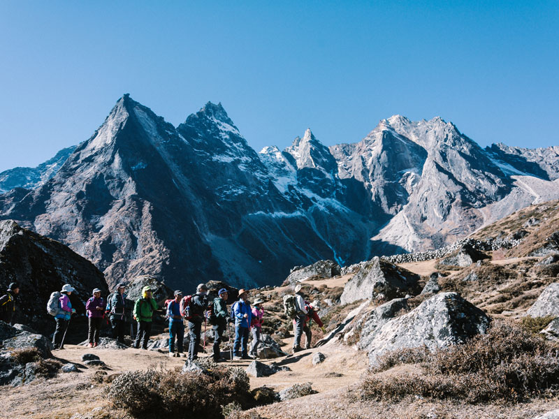 Classic Three Pass Three Peak Trek  - 21 Days 